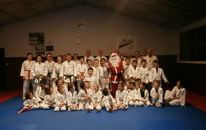 Passage du Père Noël  à Judo Club Occitan le vendredi 6 décembre