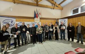 Remise de récompenses - Soirée du bénévolat du CDMJSEA 82 - 05/12/2025 à Albias