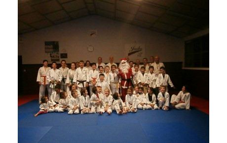 Passage du Père Noël  à Judo Club Occitan le vendredi 6 décembre