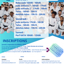 Ouverture de la saison 2026-2027